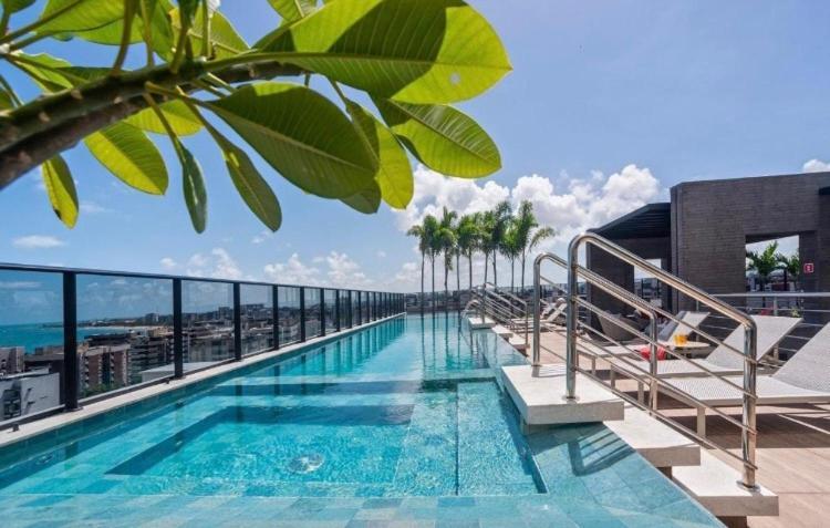 Ferienwohnung Apto Time - Vista Mar Em Ponta Verde Maceio Exterior foto
